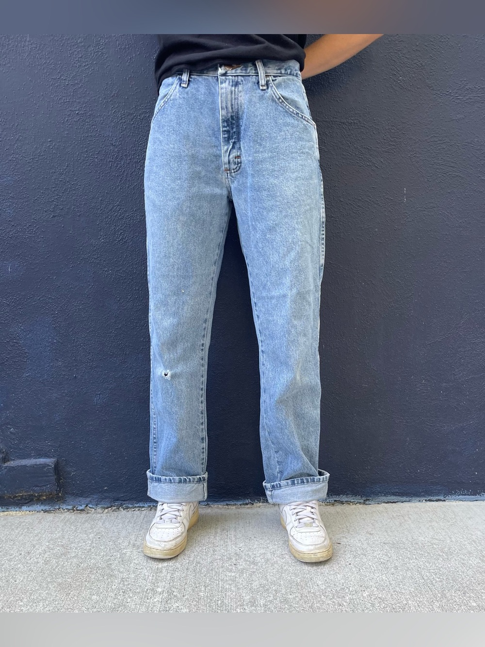 Lightwash Rustler baggy jeans size 32x32